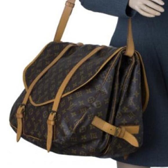 ⭐🔥AUTHENTIC🔥⭐Louis Vuitton Monogram Saumur 43 - Picture 4 of 11